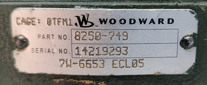 Woodward Governor 8250-749 Cat P/N: 7W-6653 ECL05 EG‑3P Actuator Governor