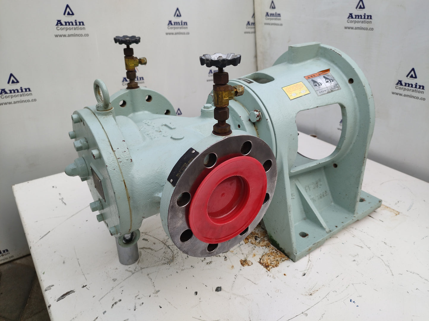 Taiko pump MSD-10H Three screw pump with Foundation - NEW