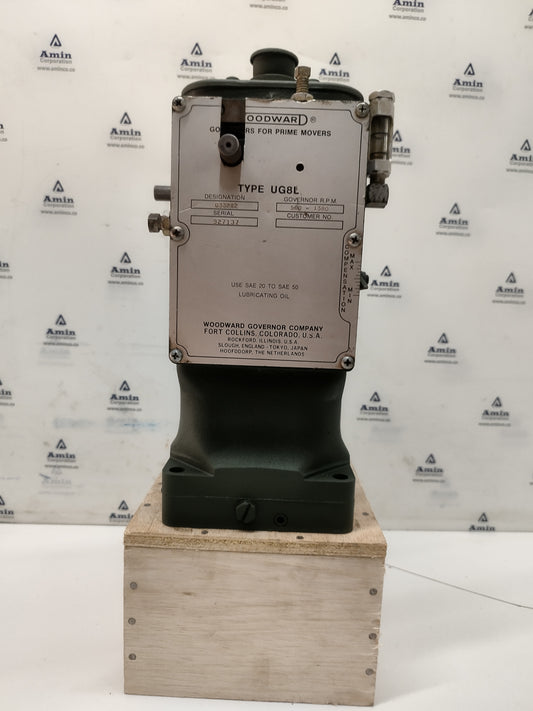 Woodward Governor UG-8L P/N: 033282 RPM: 500-1380