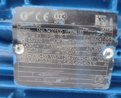 RWO Bremen AEP 5-2 Single Screw Sludge pump