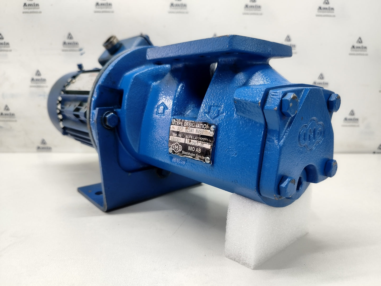 IMO ACP 025N1 NVBP Triple screw pump with electric Motor - Pressure tested