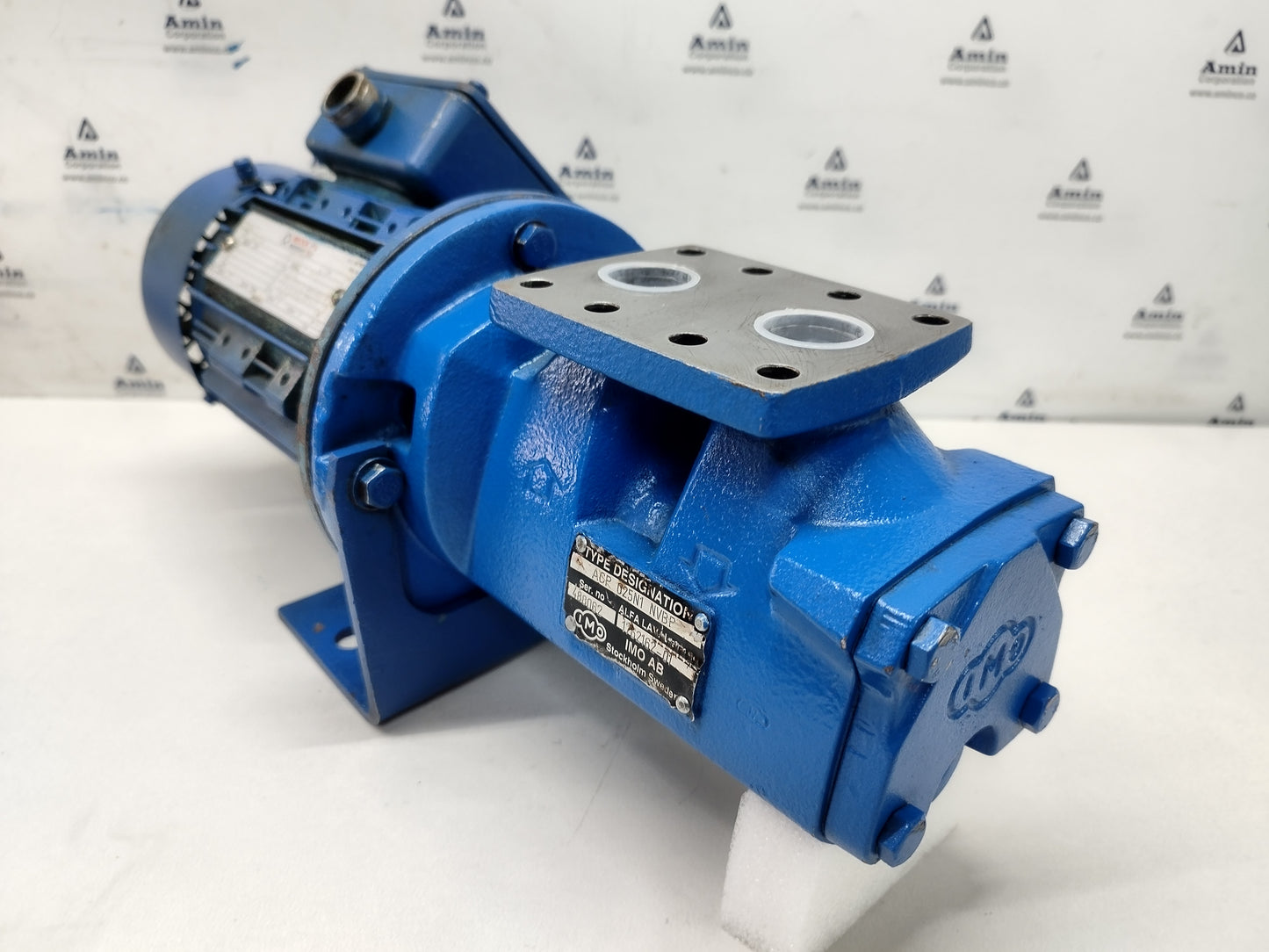 IMO ACP 025N1 NVBP Triple screw pump with electric Motor - Pressure tested