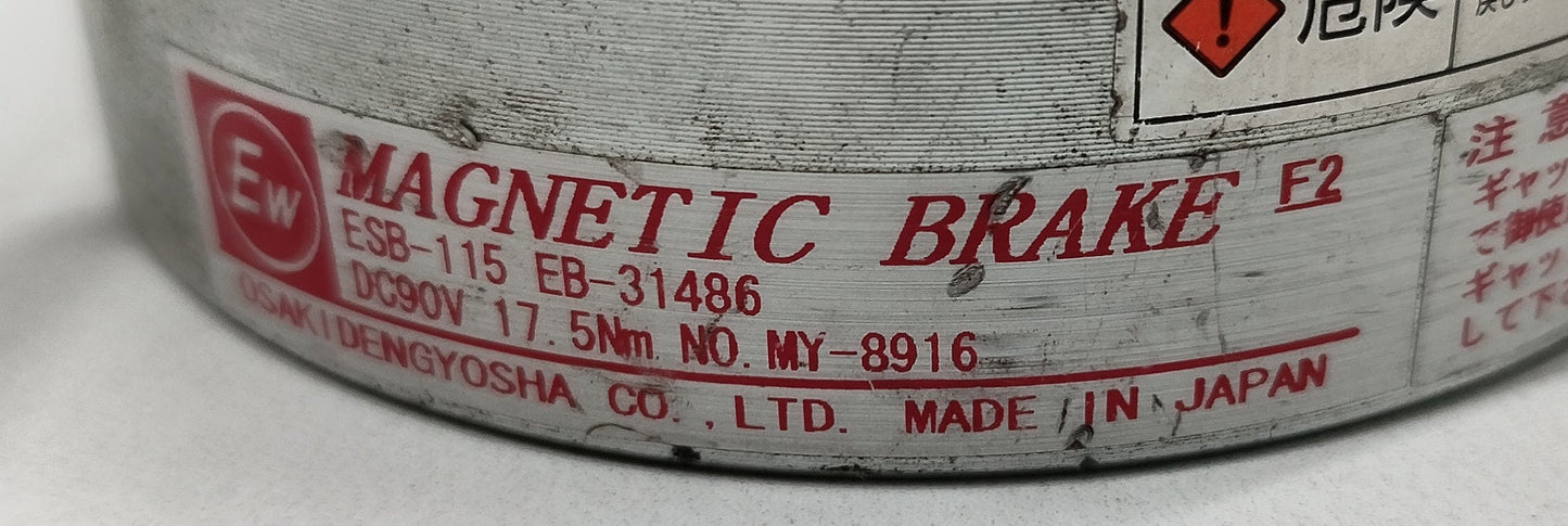 Osaki Dengyosha ESB-115 Electromagnetic Brake DC90V - NEW