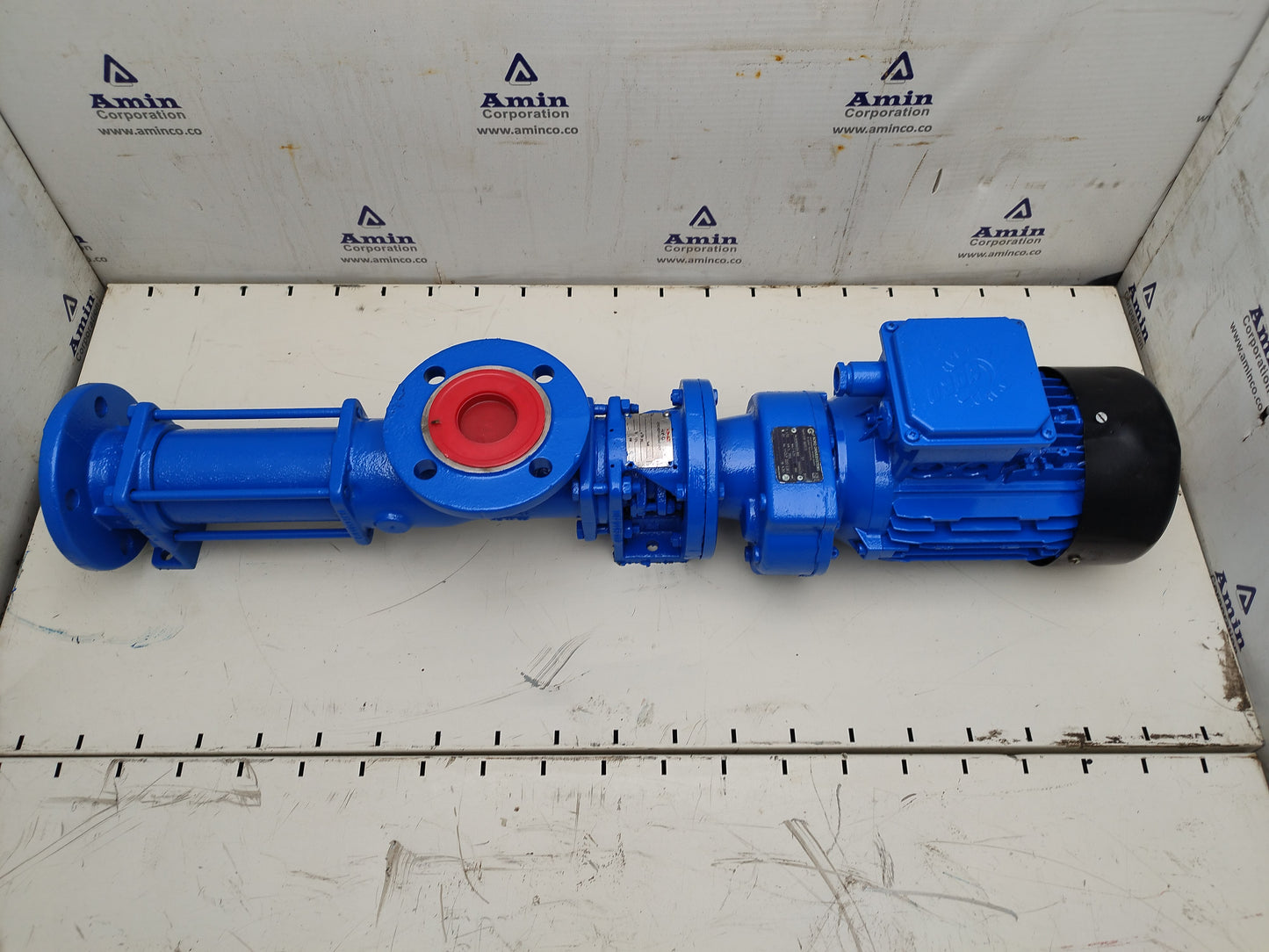 RWO Bremen Type: AEP 5 Single screw pump sludge pump complete #2