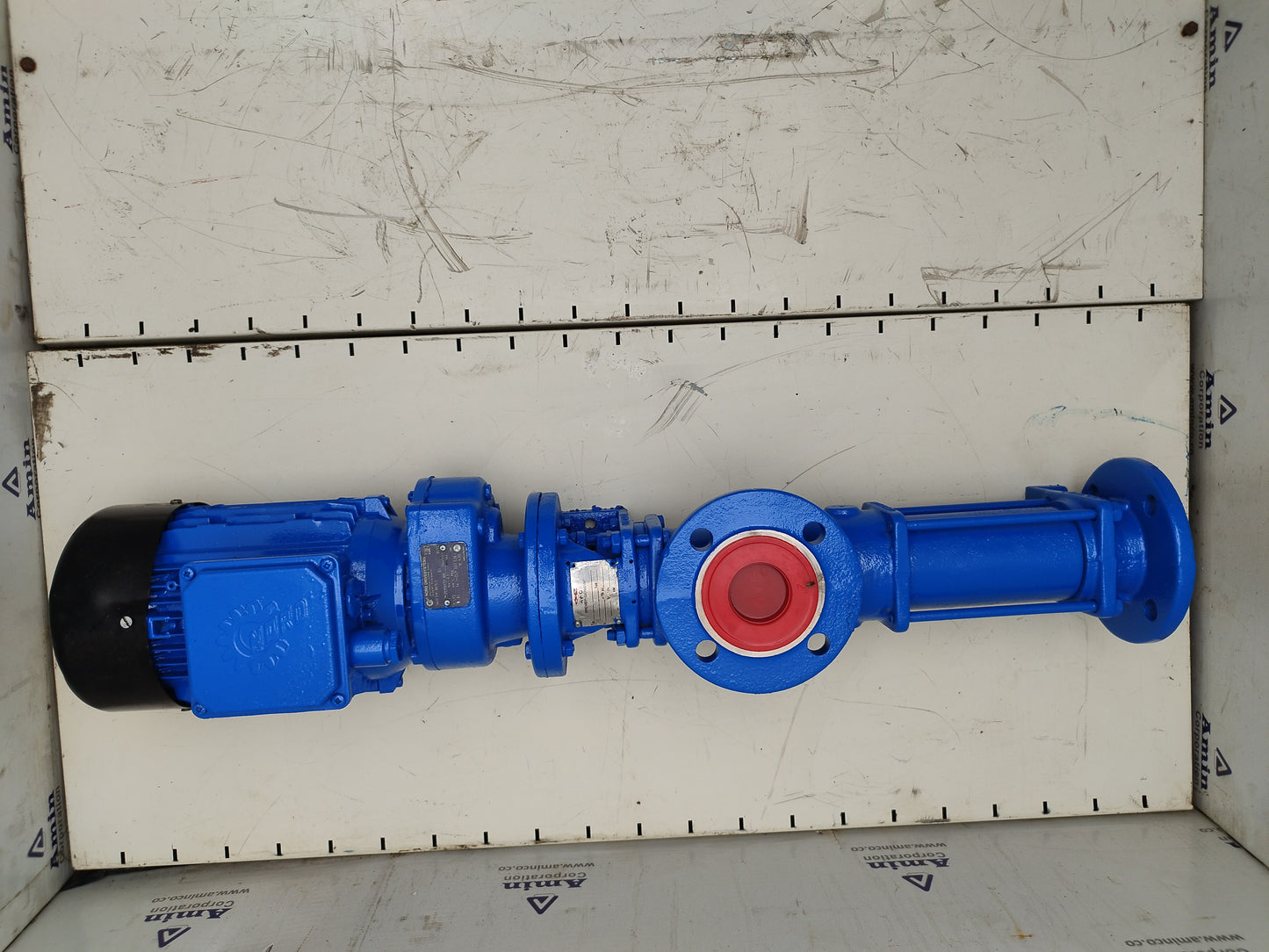 RWO Bremen Type: AEP 5 Single screw pump sludge pump complete #2