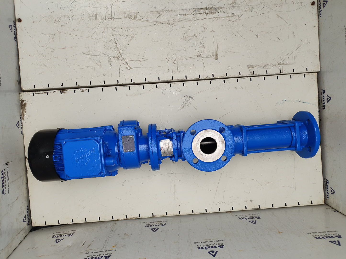 RWO Bremen Type: AEP 5 Single screw pump sludge pump complete #2