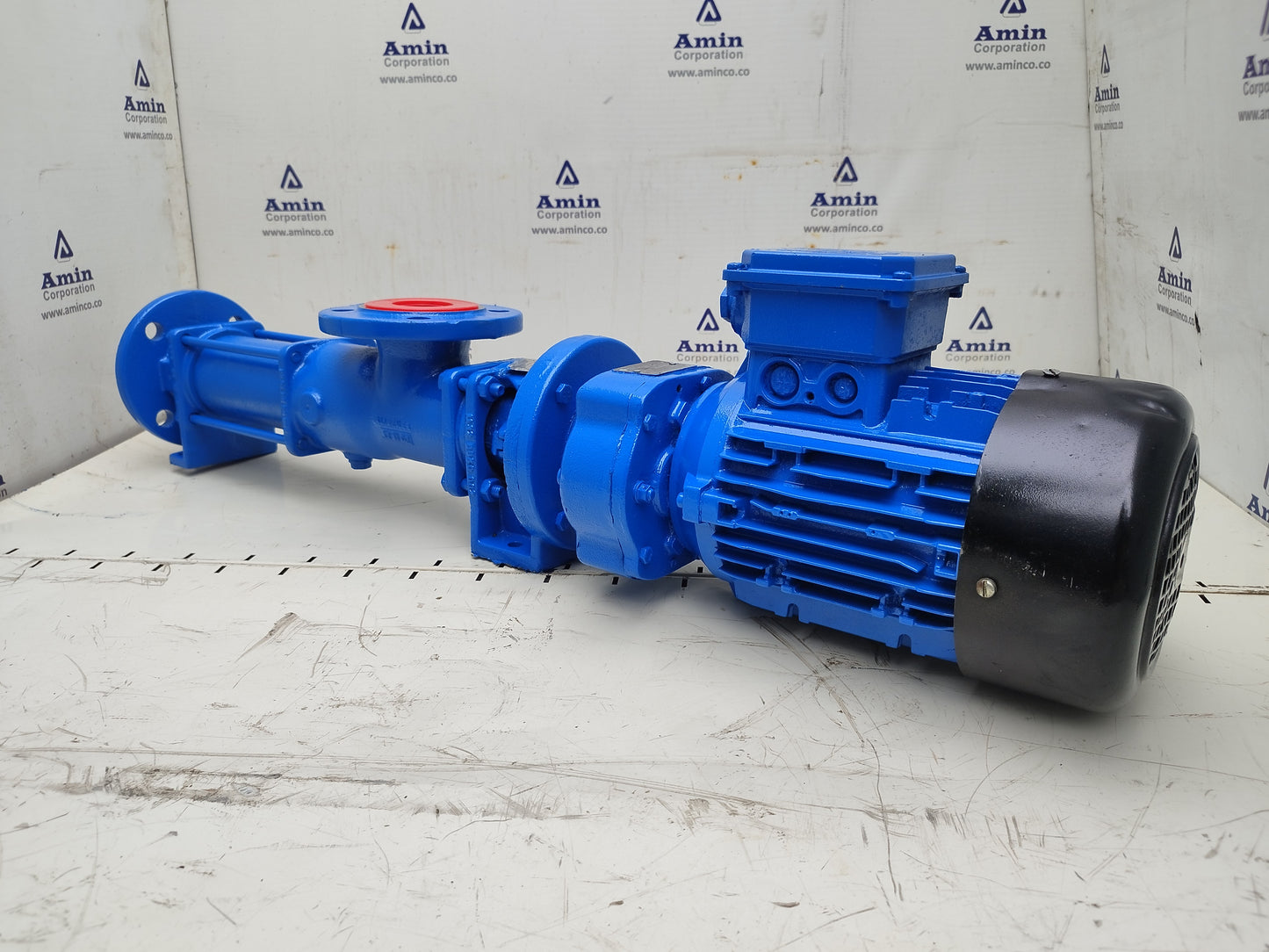 RWO Bremen Type: AEP 5 Single screw pump sludge pump complete #2