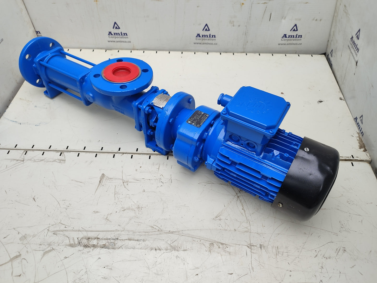 RWO Bremen Type: AEP 5 Single screw pump sludge pump complete #2