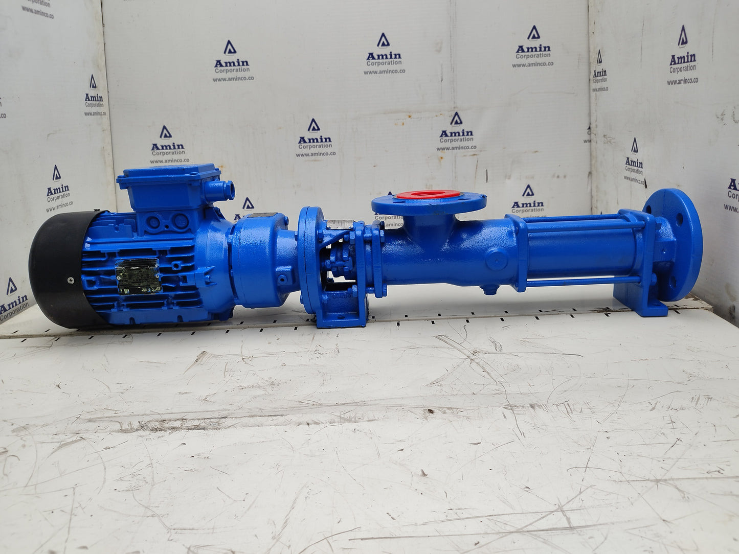 RWO Bremen Type: AEP 5 Single screw pump sludge pump complete #2