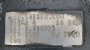 Kaeser Sigma 4 Rotary Screw Air Compressor Airend Mfg.2020 - for Price send a message