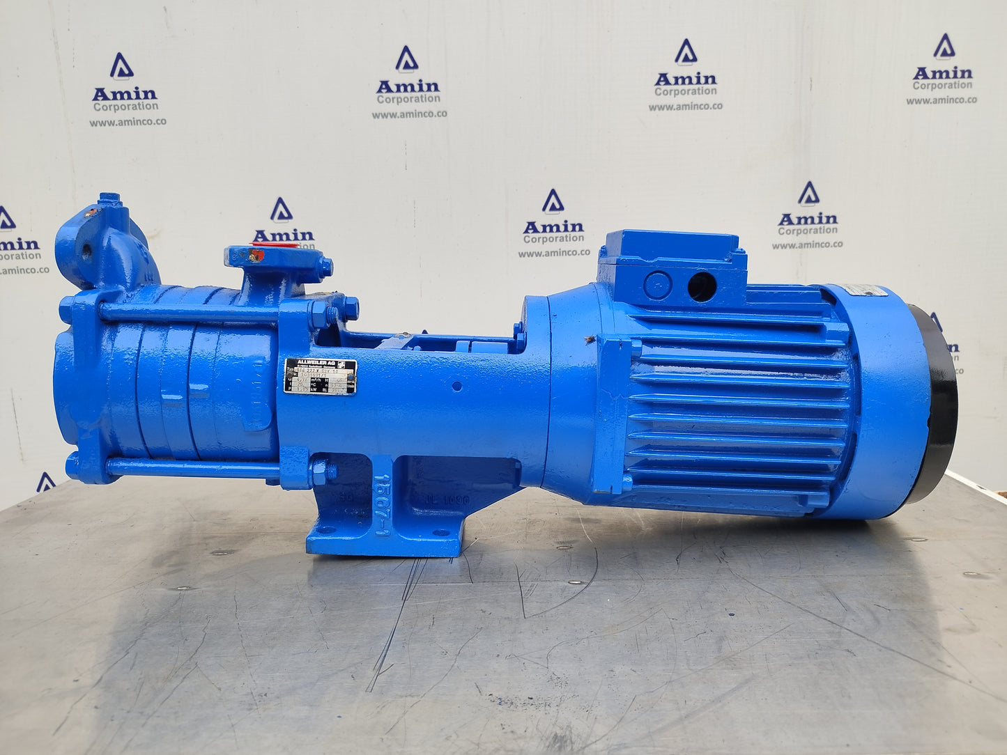 Allweiler SOB 222 W G2V10 Side Channel Centrifugal Pump With Motor - Tested #3