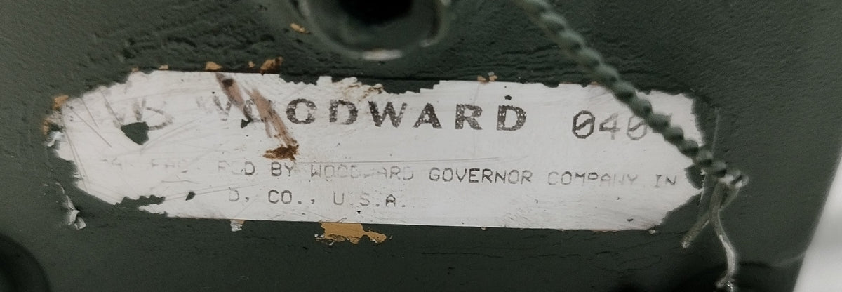 Woodward Governor 8251-019 Cat P/N: 118-7590 EG‑3P Actuator Governor