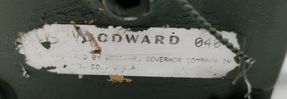 Woodward Governor 8251-019 Cat P/N: 118-7590 EG‑3P Actuator Governor