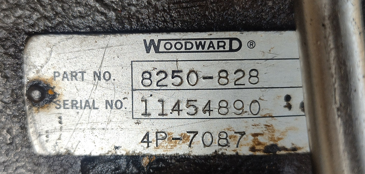 Woodward Governor 8250-828 Cat P/N: 4P-7087 EG-3P Actuator Governor