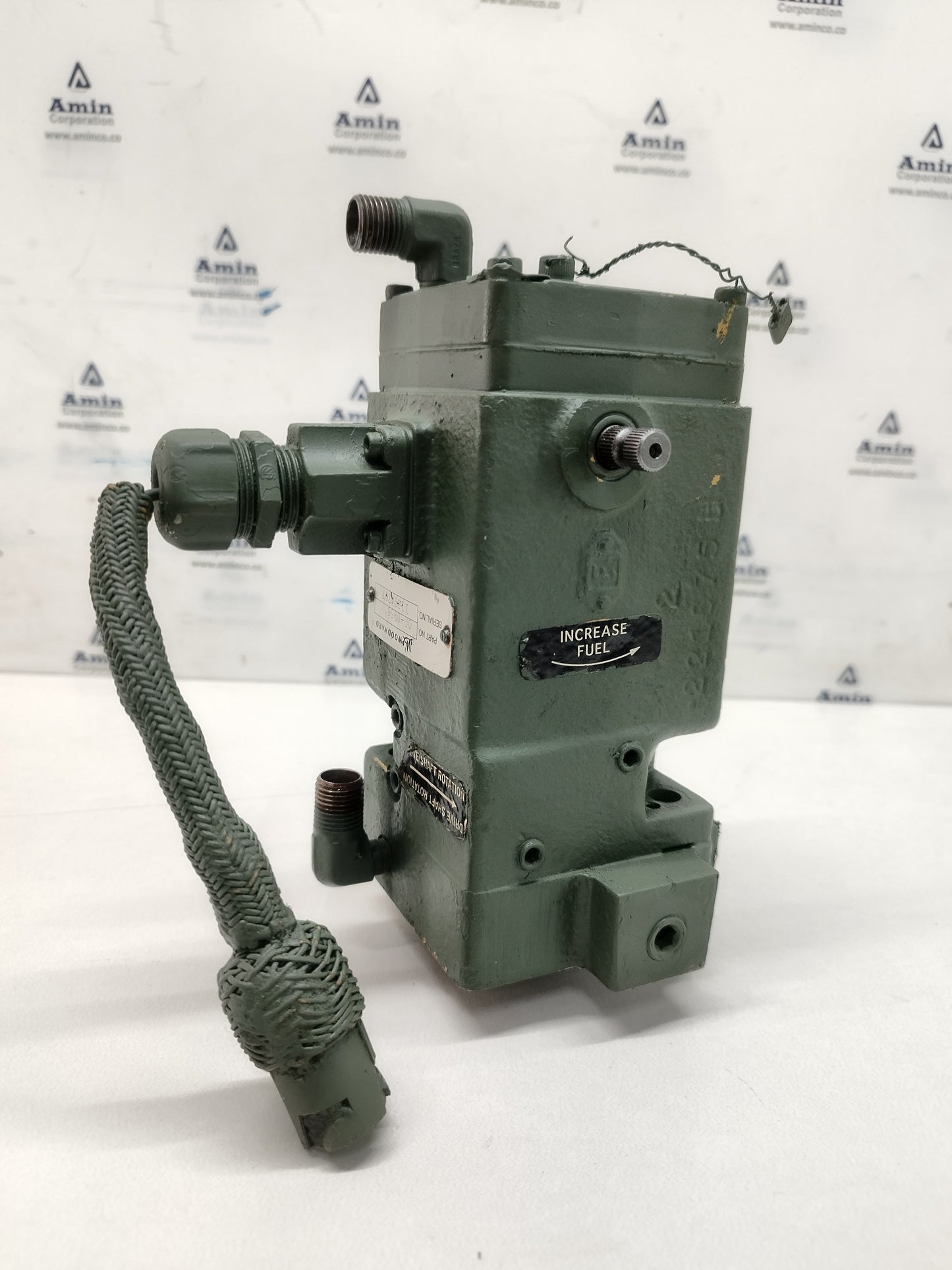 Woodward Governor Cat P/N: 0R-0956, 8251-019 EG-3P Actuator Governor