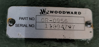 Woodward Governor Cat P/N: 0R-0956, 8251-019 EG-3P Actuator Governor