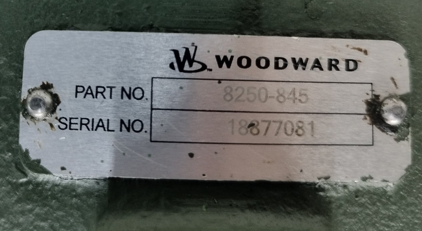 Woodward Governor 8250-845 cat P/N: 612160, OR7971 EG-3P Actuator Governor