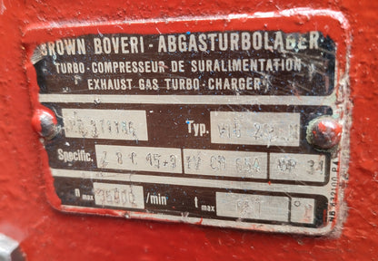 BBC VTR 200-M Turbocharger