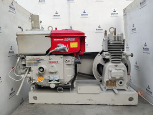 Yanmar Diesel Engine NF60 with KSC3N-V Emergency Air compressor - Tested