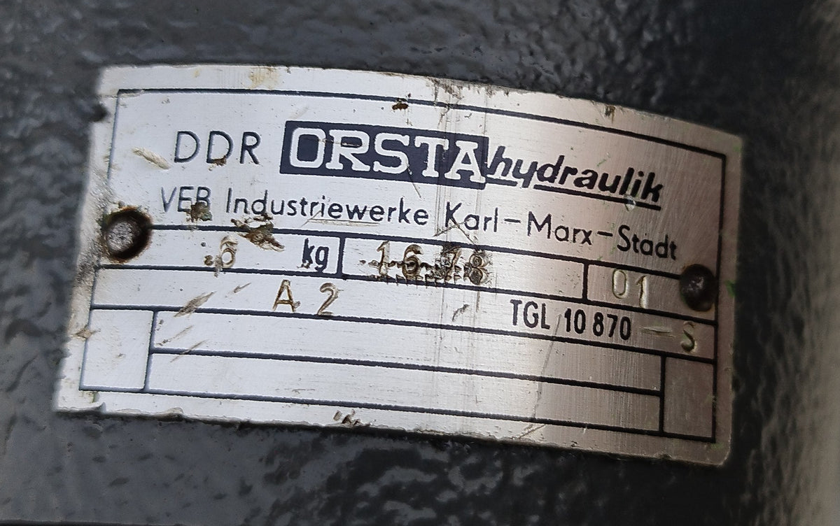 Orsta BD12.5/32L TGL 10868 Radial Piston Pump